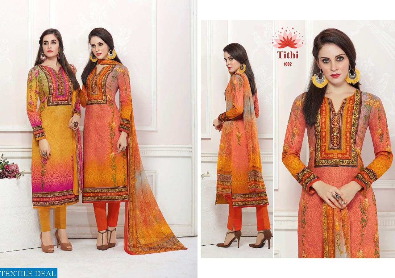 Tithi Reflection  Wholesale indian Dress material